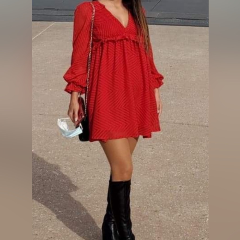 ASOS RED DRESS